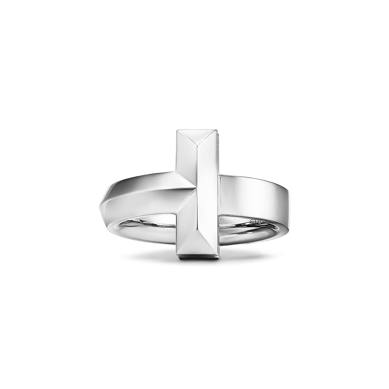 ティファニー T T ワン リング ホワイトゴールド | Tiffany & Co