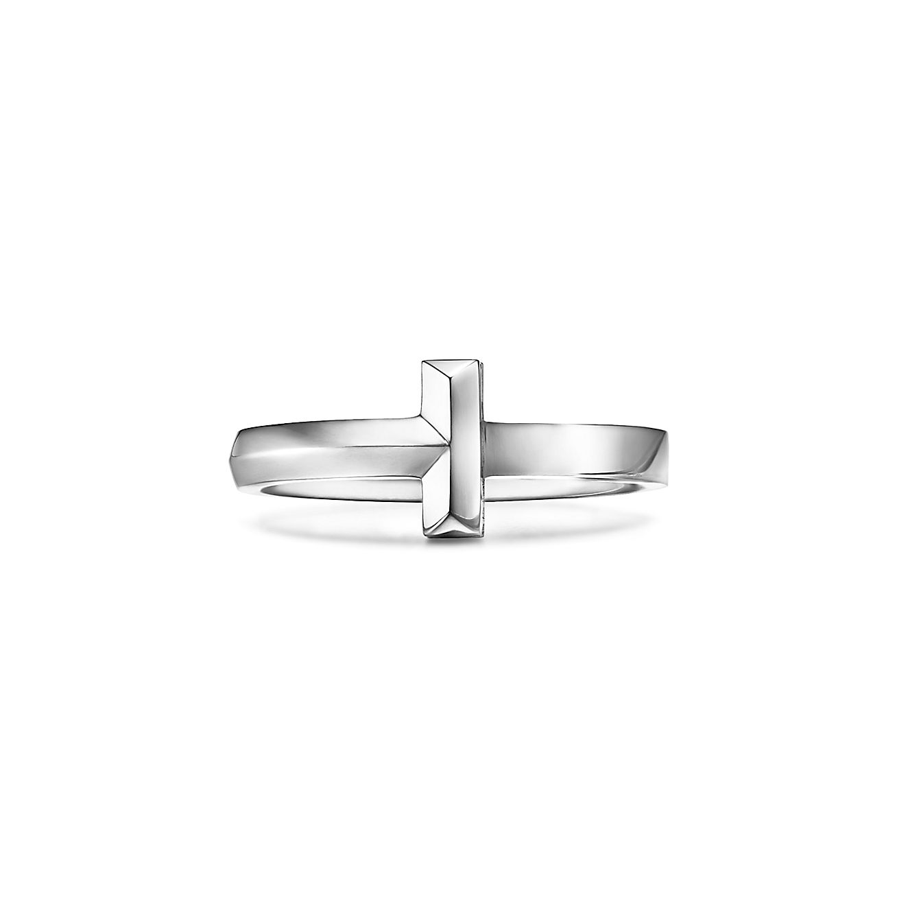 ティファニー T T ワン リング ホワイトゴールド | Tiffany & Co