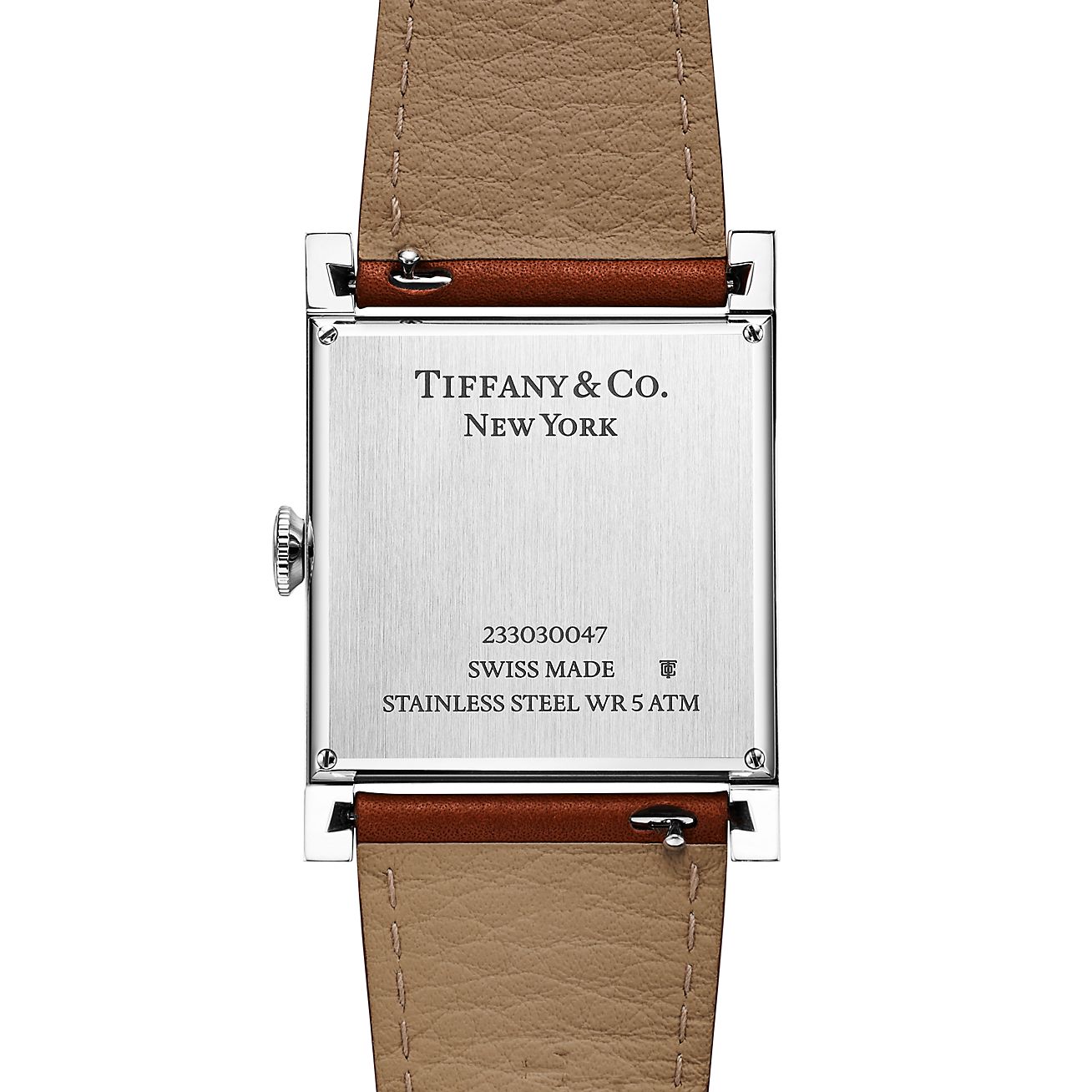 Union Square 30 mm Mechanical Watch in Steel with a White Dial