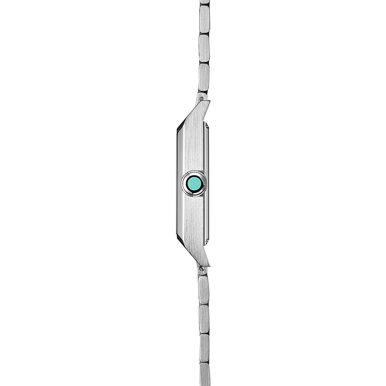 Union Square 27 mm Watch in Steel with a White Dial - Alternate shot 1