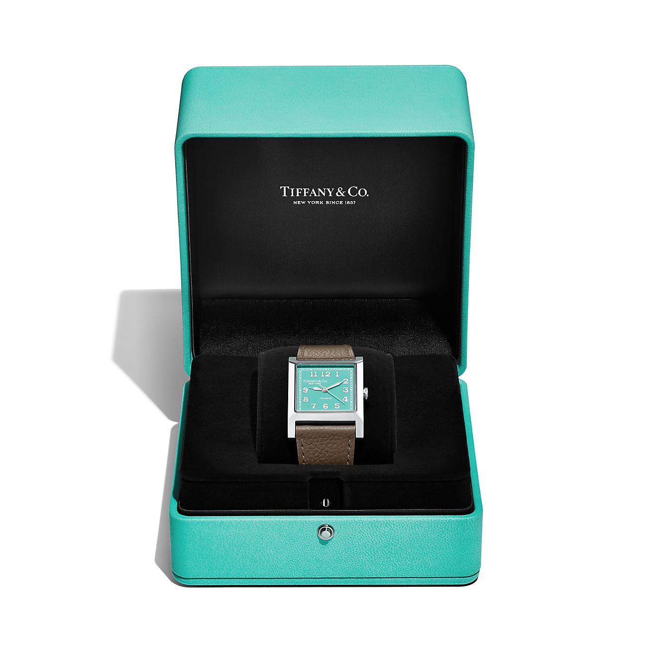 TIFFANY マネークリップ SOCIAL SECURITY S249016 Union Square 30 mm Watch in Stainless Steel with a Tiffany
