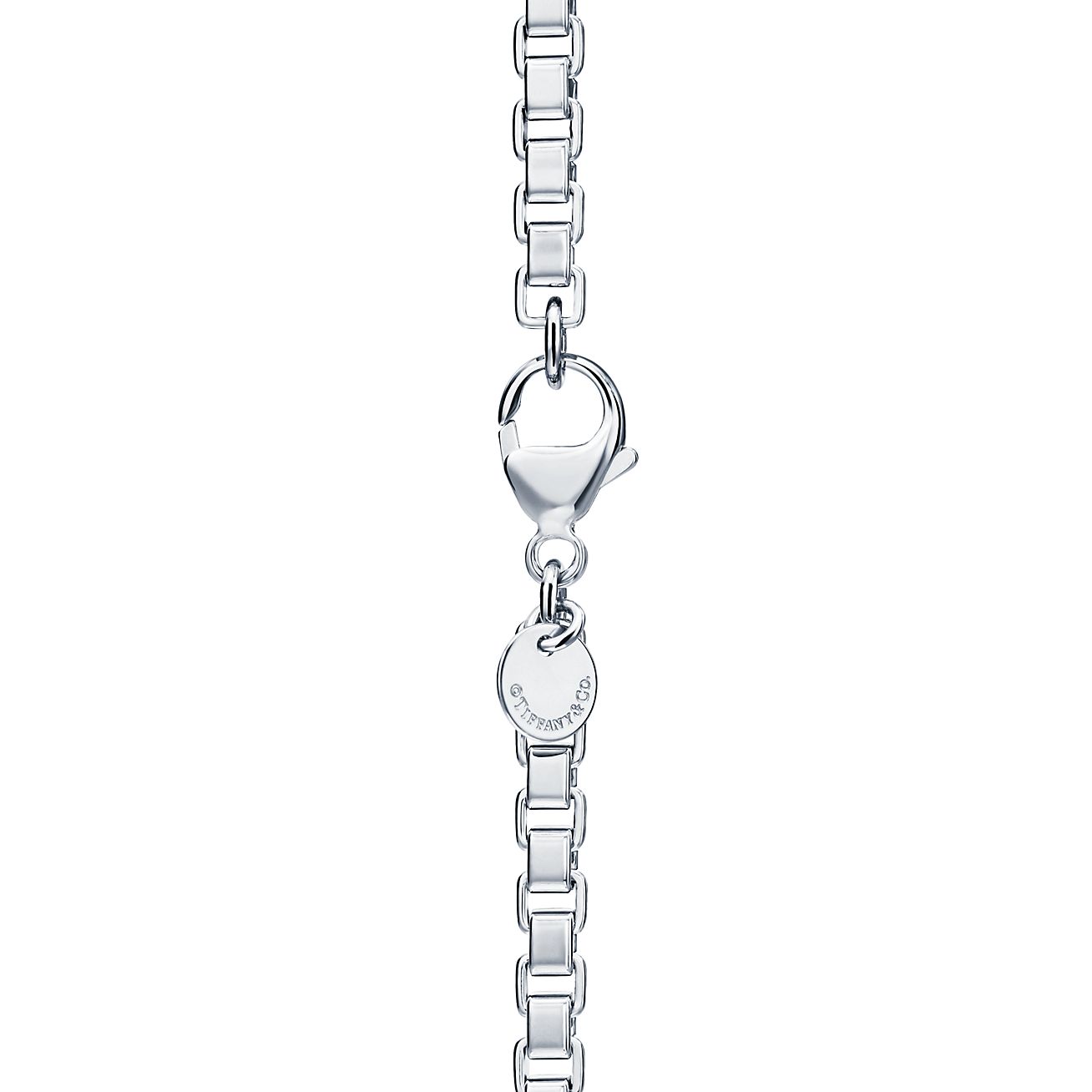 tiffany venetian box chain necklace