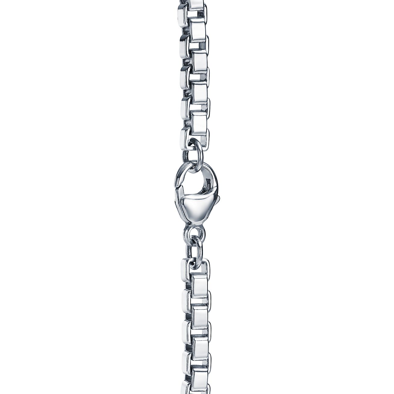 Tiffany & Co. Sterling Silver Estate Venetian Box Link Bracelet – Long's  Jewelers