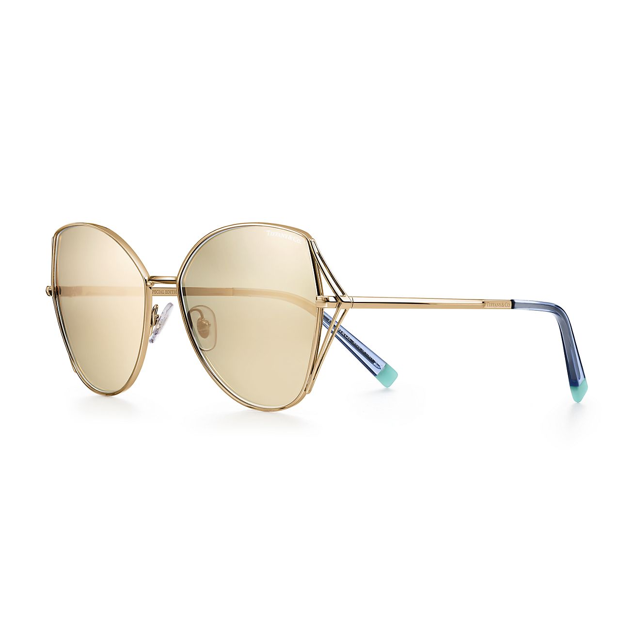 Wheat Leaf butterfly sunglasses in pale 