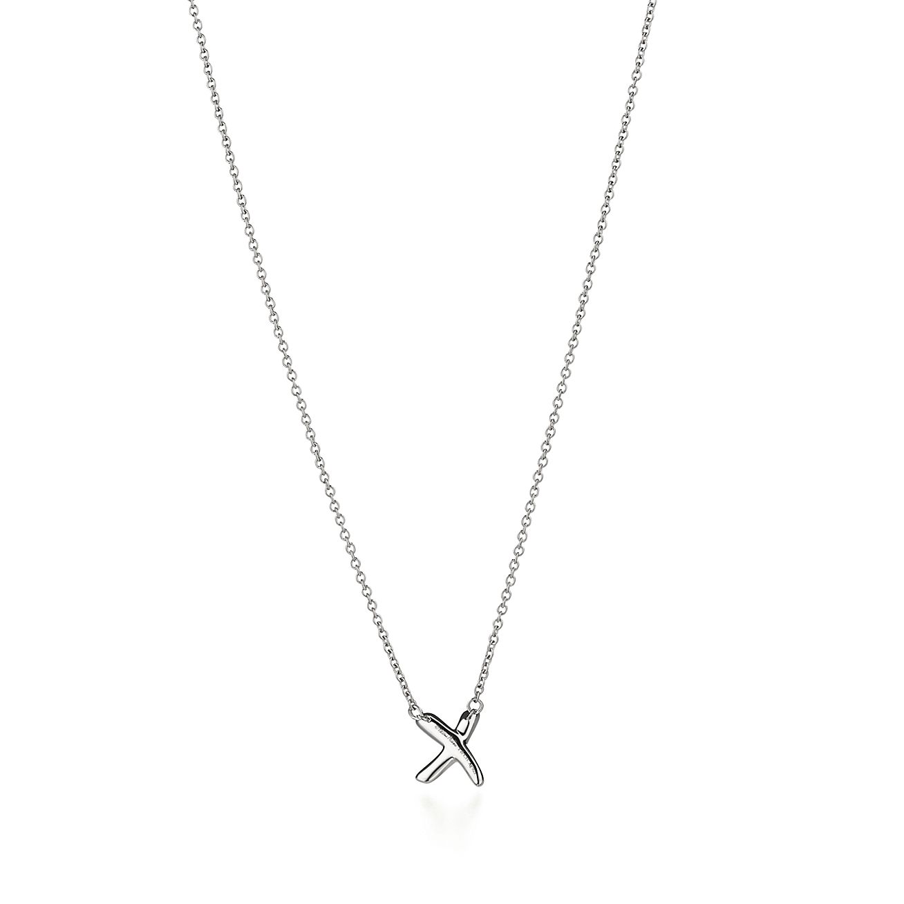 ◎【美品】TIFFANY\u0026Co. キス×1P ダイヤモンド　ネックレスティファニー