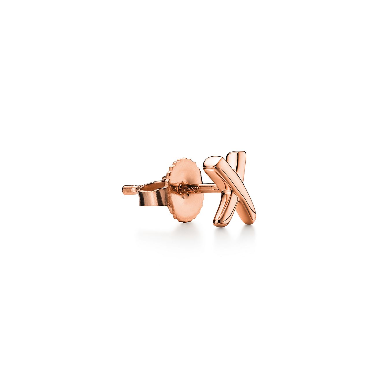 パロマ・ピカソ グラフィティ X ピアス（ミニ）18Kローズゴールド | Tiffany & Co.