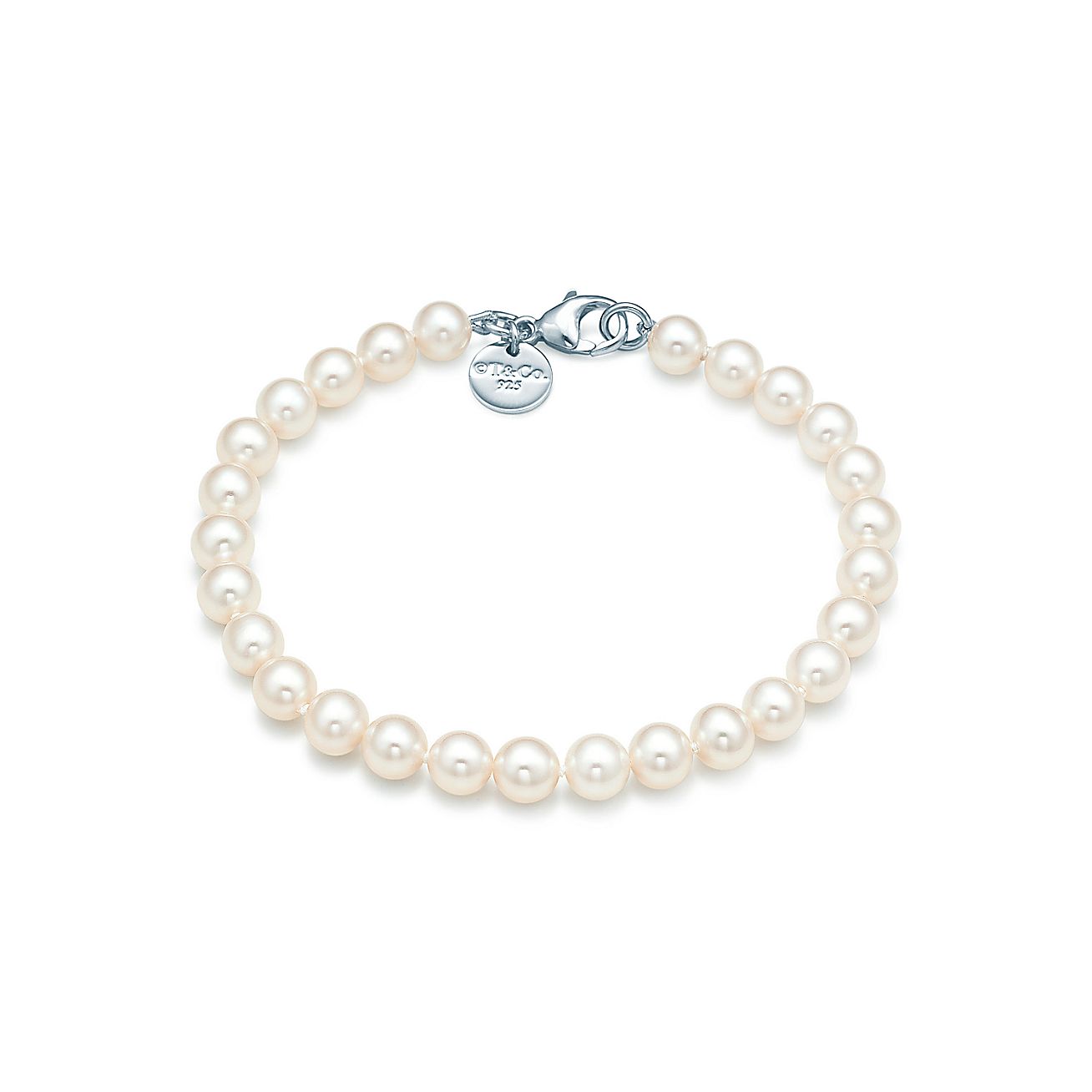 Ziegfeld Collection bracelet of freshwater cultured pearls with a ...