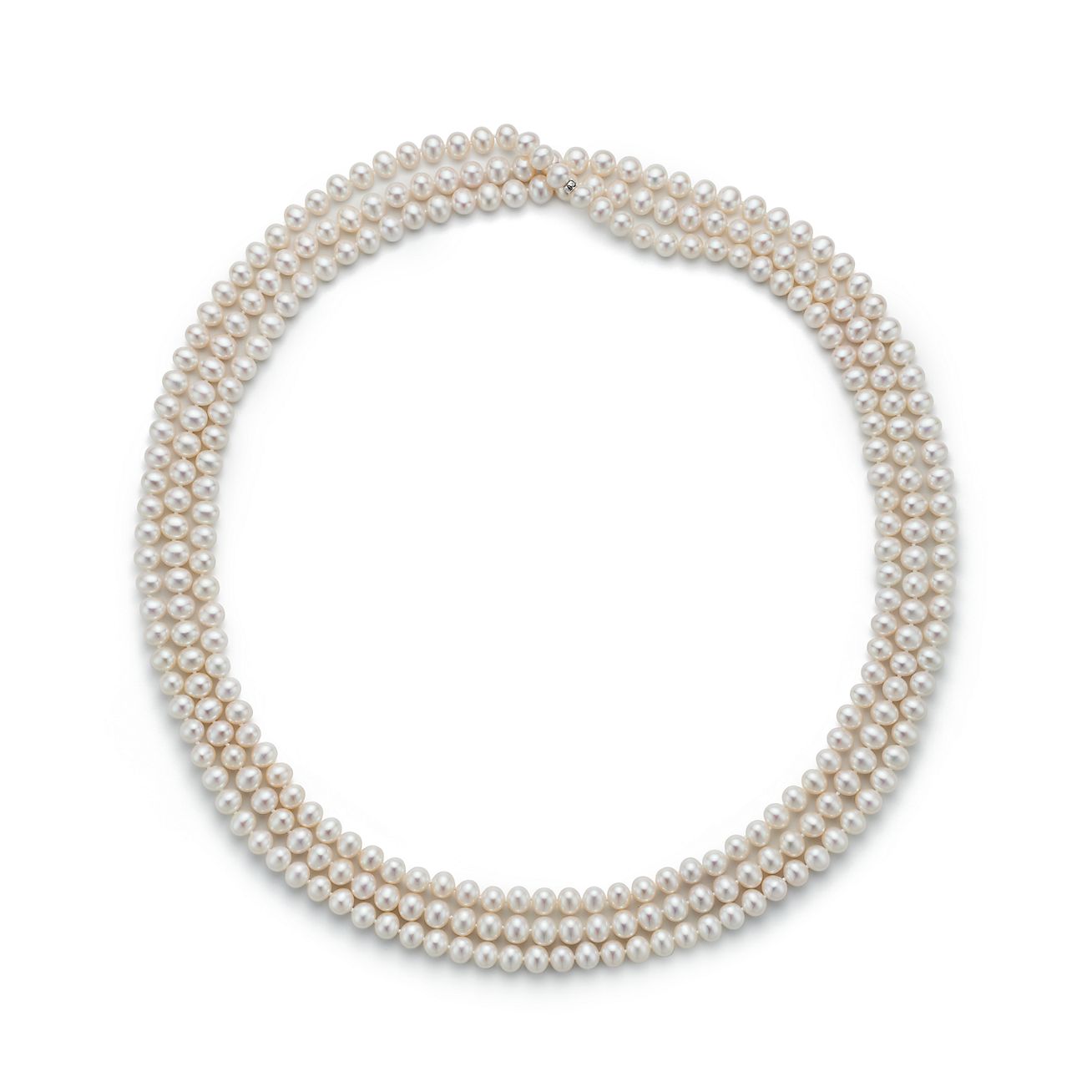Ziegfeld Collection necklace of freshwater cultured pearls.