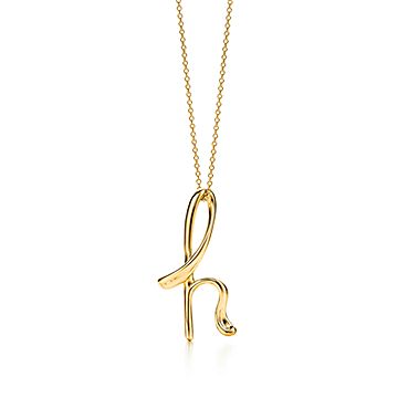 Tiffany ティファニー ネックレス エルサペレッティ レター R TIFFANY&Co. ティファニー エルサペレッティ レター Rネックレス