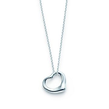 エルサ ペレッティ オープン ハート ペンダント スターリングシルバー Tiffany Co エルサ ペレッティ オープン ハート ペンダント スターリングシルバー Tiffany Co
