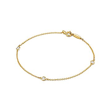 エルサ・ペレッティ ダイヤモンド バイ ザ ヤード ブレスレット 18K