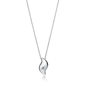 エルサ・ペレッティ™ フェザー ペンダント スターリングシルバー