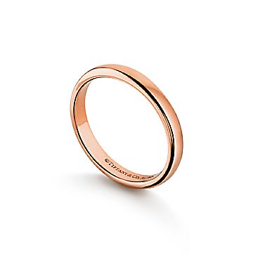 ティファニー フォーエバー ウェディング バンドリング ローズゴールド  