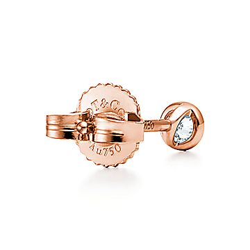 ダイヤモンド バイ ザ ヤード™ ピアス ローズゴールド | Tiffany & Co