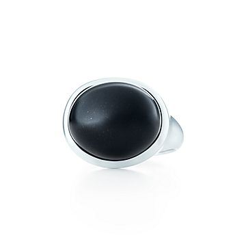 エルサ・ペレッティ カボション リング スターリングシルバー