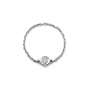 Tiffany カラー バイ ザ ヤード リング　エルサ・ペレッティ™ エルサ・ペレッティ™ カラー バイ ザ ヤード リング アクア