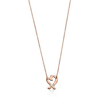 【新品仕上げ済】ティファニー ラビングハート ペンダント ミニサイズ コメ兵｜ティファニー ラビングハート ミニ ネックレス｜ティファニー