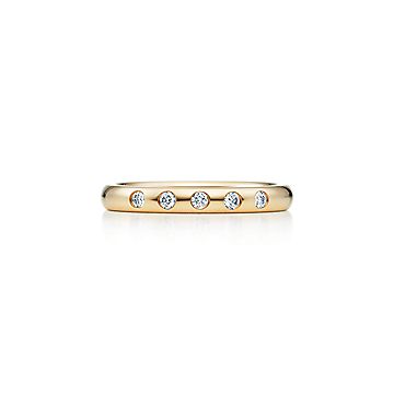 エルサ・ペレッティ スタッキング バンドリング ダイヤモンド 18K