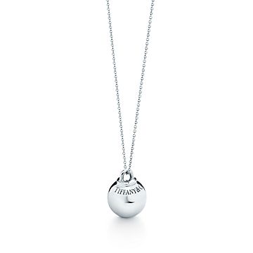 ティファニー ハードウェア ボール ペンダント シルバー 19mm Tiffany Co