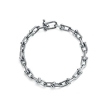 ティファニー ハードウェア リンク ブレスレット スターリングシルバー 