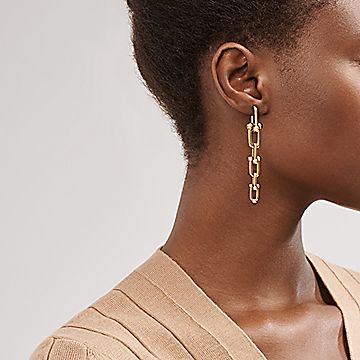 ティファニー ハードウェア グラジュエイテッド リンク ピアス  