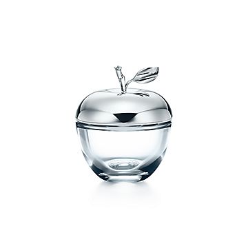 エブリデイ オブジェクト クリスタル製アップル ボックス | Tiffany & Co