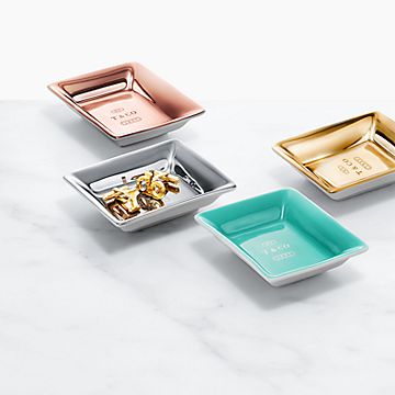 メタリック ヴィド ポシェ ポーセリン４個セット | Tiffany & Co.