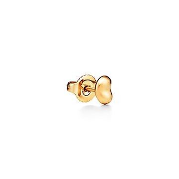 エルサ・ペレッティ™ ビーン デザイン ピアス イエローゴールド