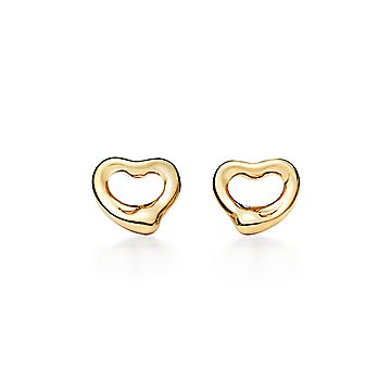 エルサ ペレッティ オープン ハート ピアス 18k ゴールド Tiffany Co エルサ ペレッティ オープン ハート ピアス 18k ゴールド Tiffany Co
