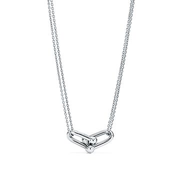 ティファニー ハードウェア ダブル リンク ペンダント スターリング  