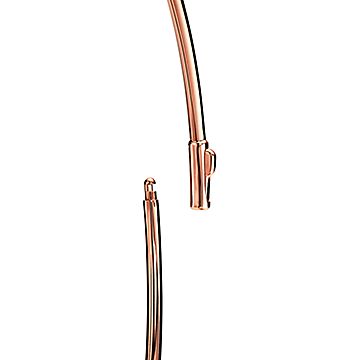 ティファニー ノット ネックレス ダイヤモンド ローズゴールド