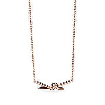 Tiffany&CO. ローズゴールドのネックレス TIFFANY&Co. ティファニー Tiffany ネックレス リターン トゥ