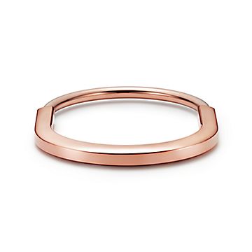 Tiffany バングル 全長14.5センチ ティファニー T T ワン ナロー パヴェ ダイヤモンド ヒンジ