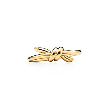 ティファニー ノット リング イエローゴールド | Tiffany & Co