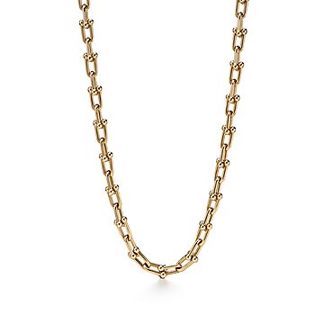 ティファニー ハードウェア ミディアム リンク ネックレス イエロー  