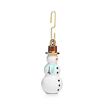 スノーマン オーナメント ボーンチャイナ | Tiffany & Co.