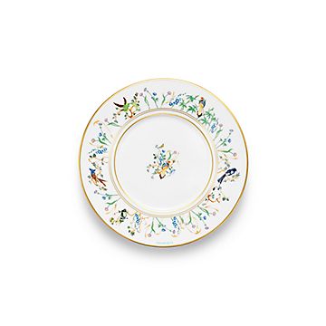 ティファニー ジャルダン ブレッド ＆ バター プレート ポーセリン