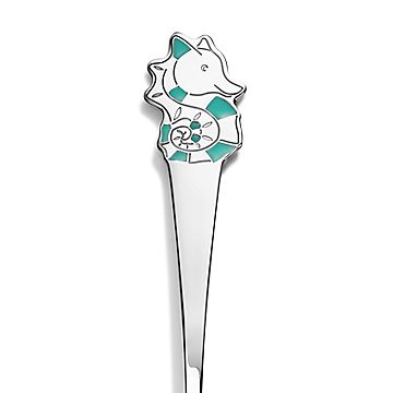 タイニー ティファニー シーホース ベビー スプーン スターリング