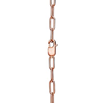 ティファニー ロック ペンダント ローズゴールド（ミディアム