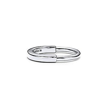 ティファニー ロック リング ホワイトゴールド | Tiffany & Co