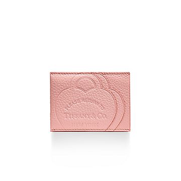 リターン トゥ ティファニー™ カード ケース ブラッシュ ピンク