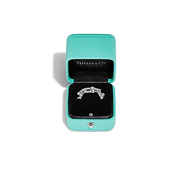 【9月15日まで】TIFFANY　スモールリンク　リング ティファニー ハードウェア リンク リング パヴェ ダイヤモンド