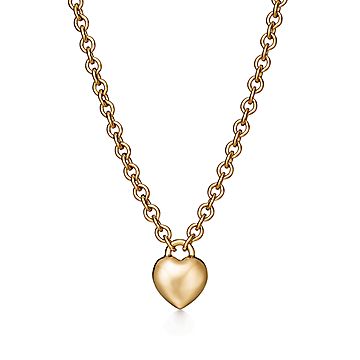 リターン トゥ ティファニー™ フル ハート ペンダント イエロー  