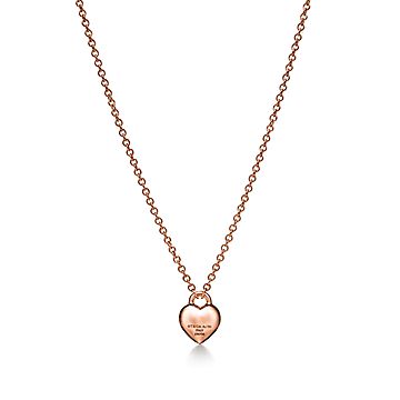 リターン トゥ ティファニー™ フル ハート ペンダント ローズゴールド  