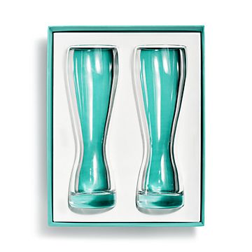 Tiffanyグラス ティファニー ホーム エッセンシャル ビール グラス クリスタルガラス
