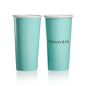 Tiffany & 忌み嫌わ Co. ターコイズブルー カップ 2個セット