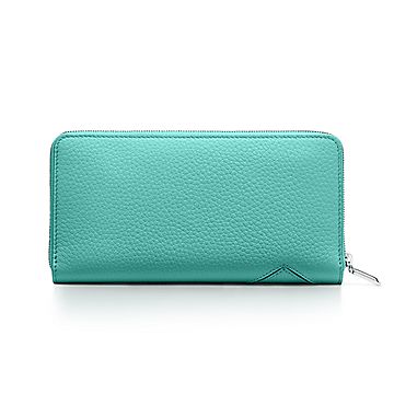 オンライン限定】リターン トゥ ティファニー™ ジップ ウォレット ＆ キーリング セット レザー | Tiffany & Co.