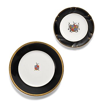 ティファニー クレスト デザート プレート ボーンチャイナ | Tiffany & Co.