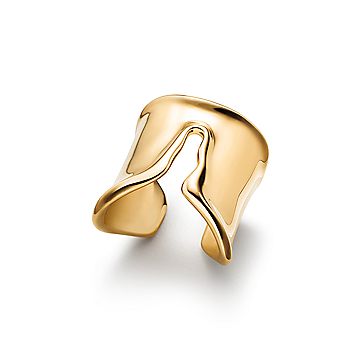 エルサ・ペレッティ™ スプリット リング イエローゴールド | Tiffany & Co.