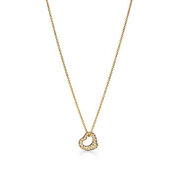 エルサ・ペレッティ™ オープン ハート ペンダント ダイヤモンド  